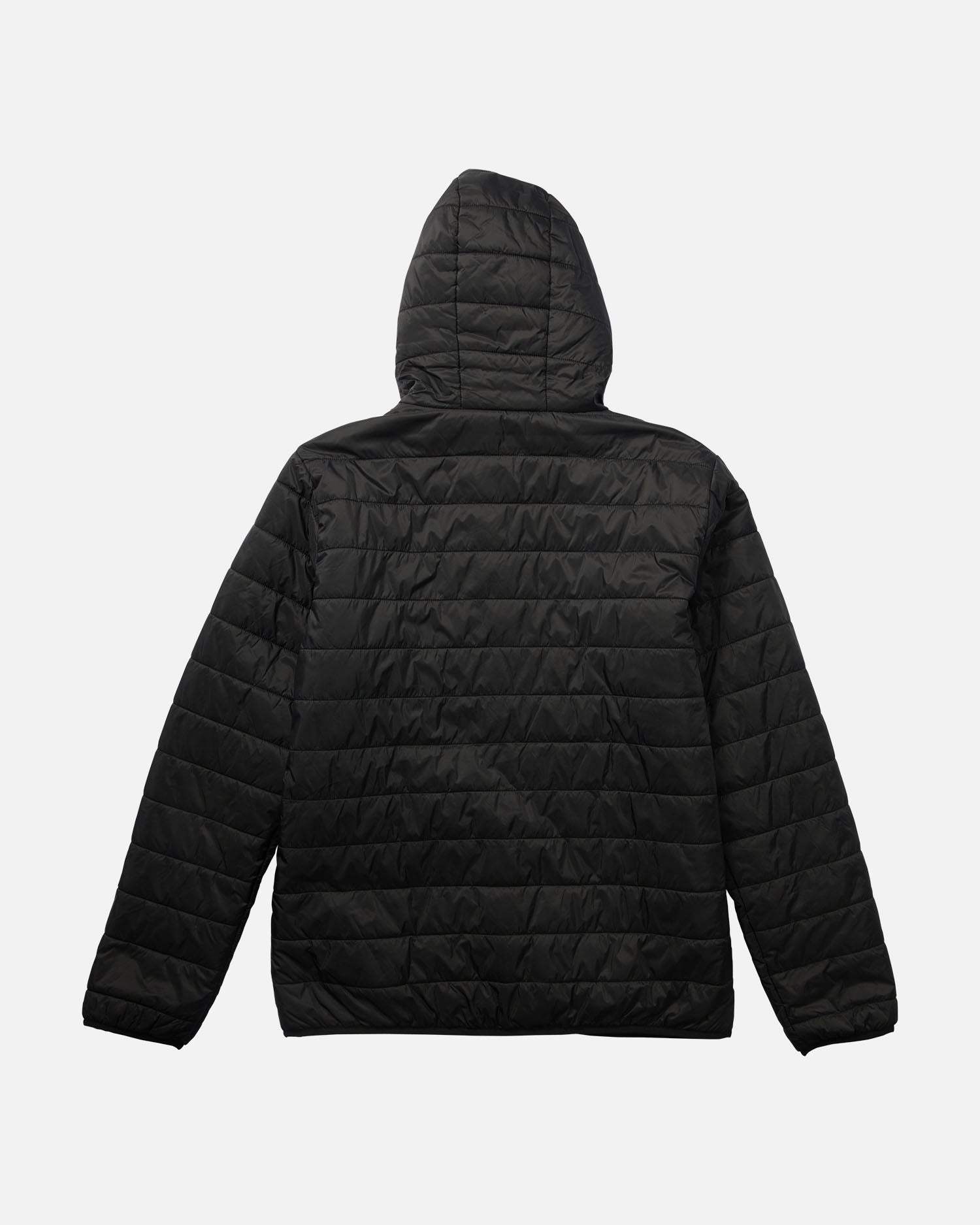 back view of Barrier 2.0 Black Puff Jacket