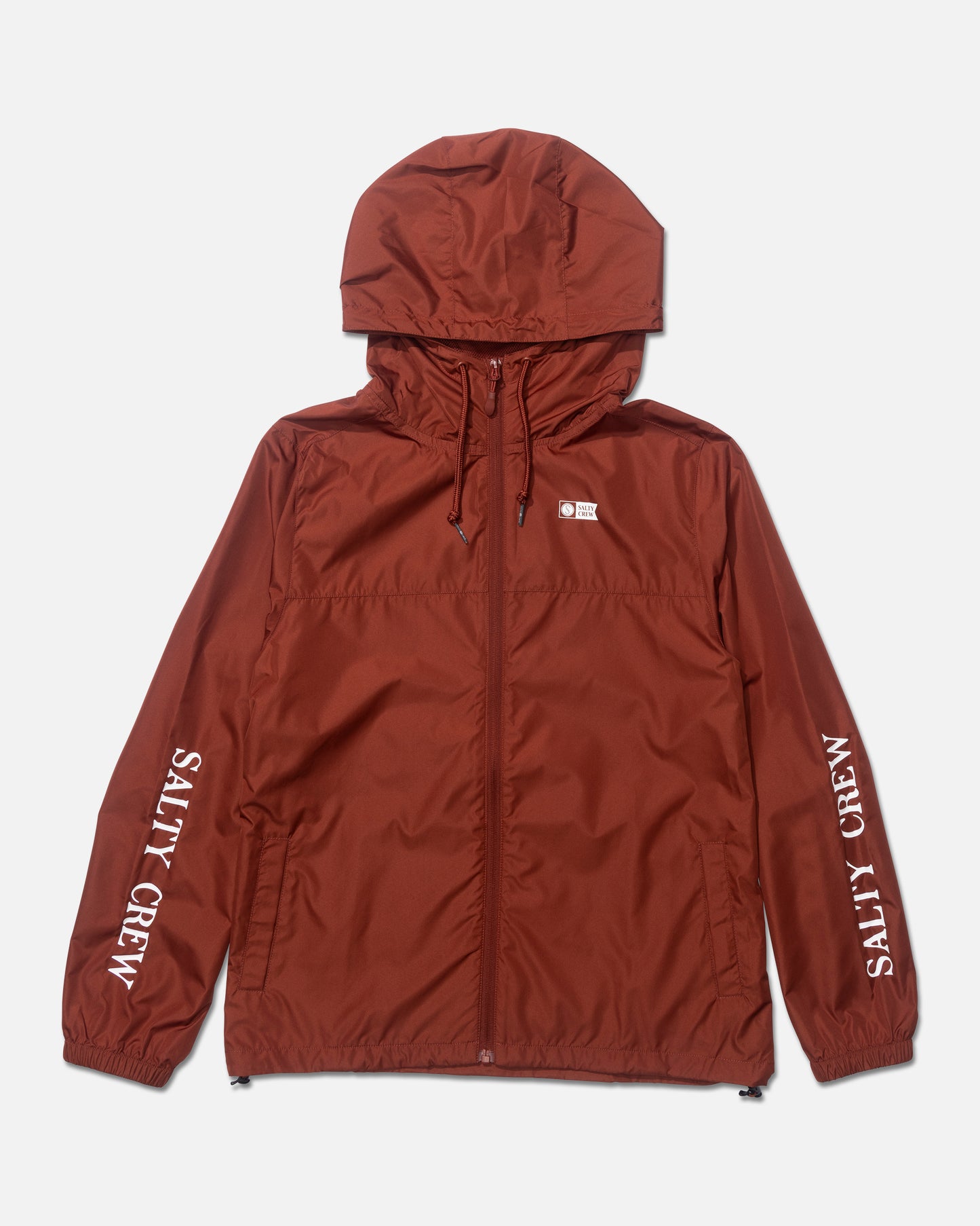 Front view of the Frits Windbreaker - Coco.