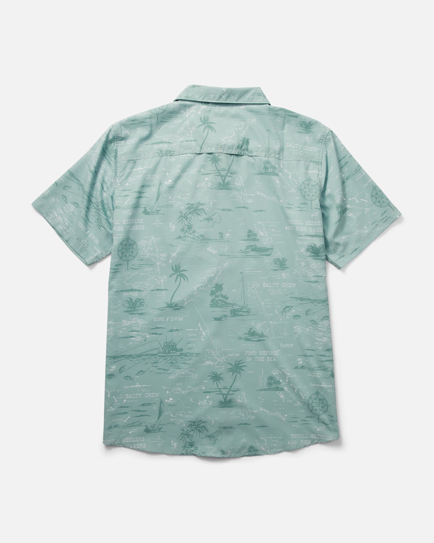 Seafarer S/S Tech Woven - Mackerel