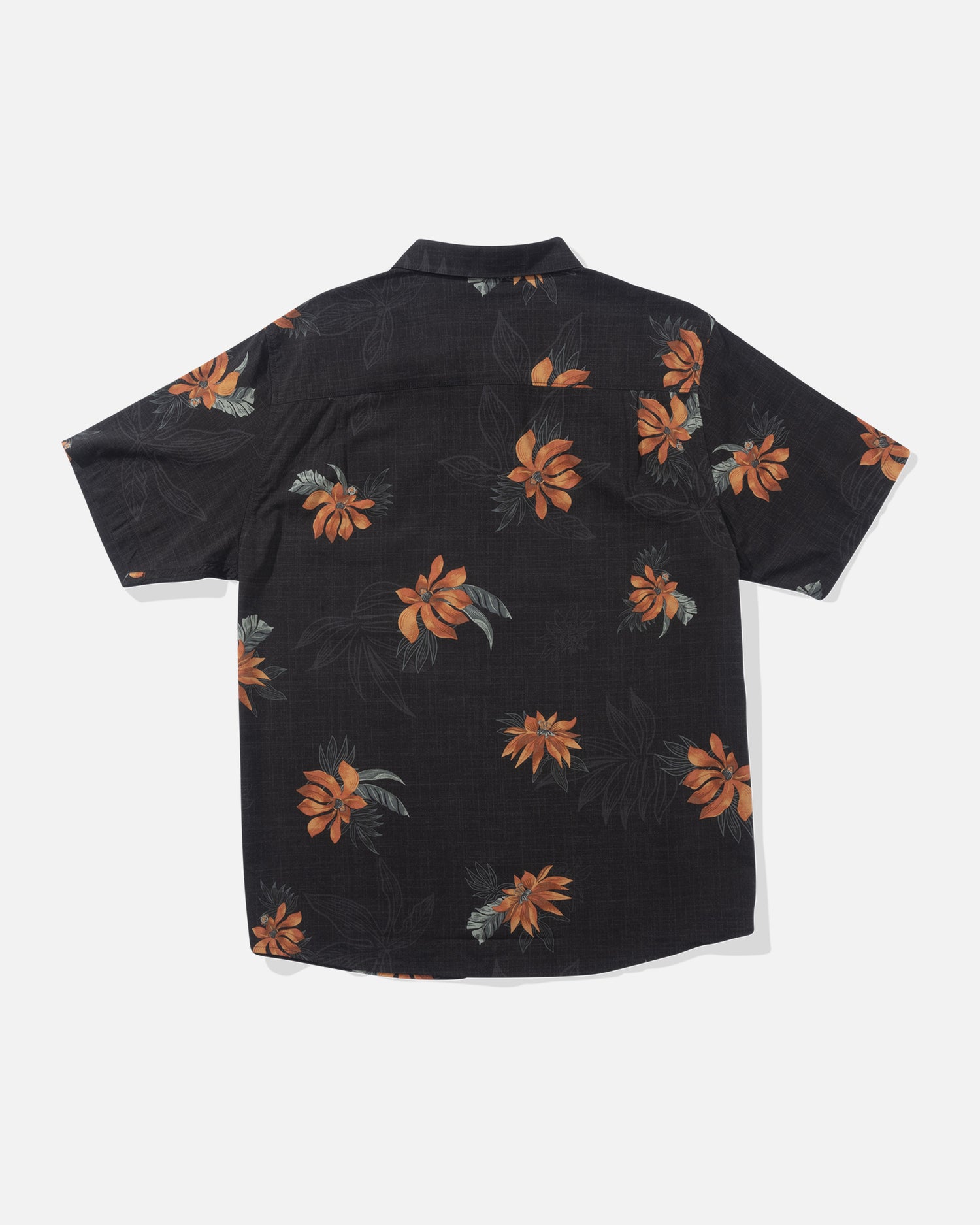 back view of Bloomin S/S Woven - Black