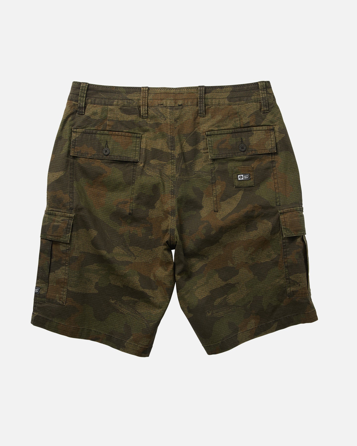 bottom view of Trooper Ripstop Camo Cargo Short