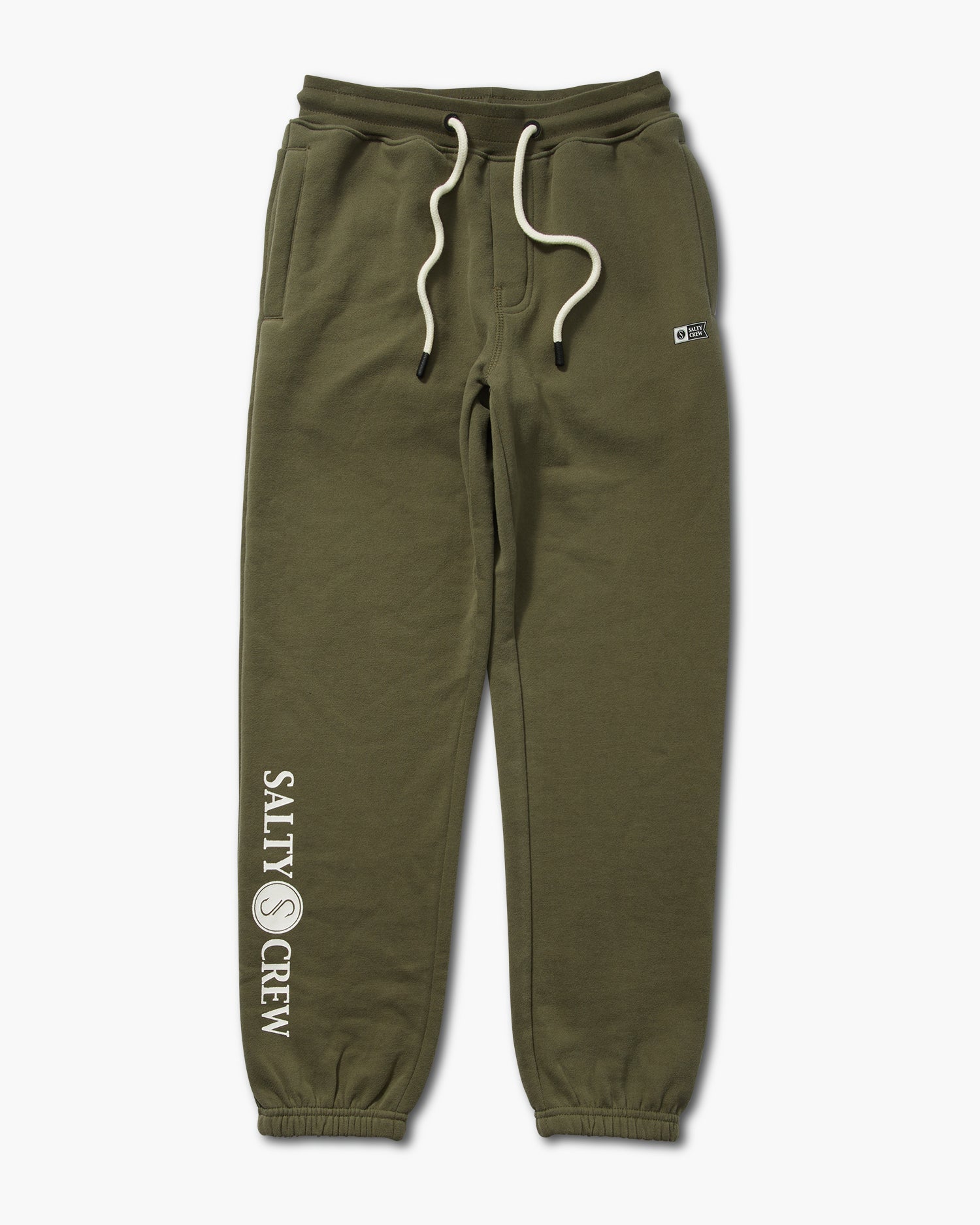 front view of Dockside Boys Olive Sweatpant