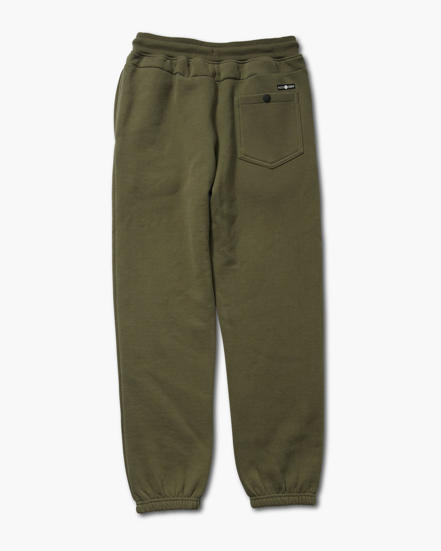 back view of Dockside Boys Olive Sweatpant