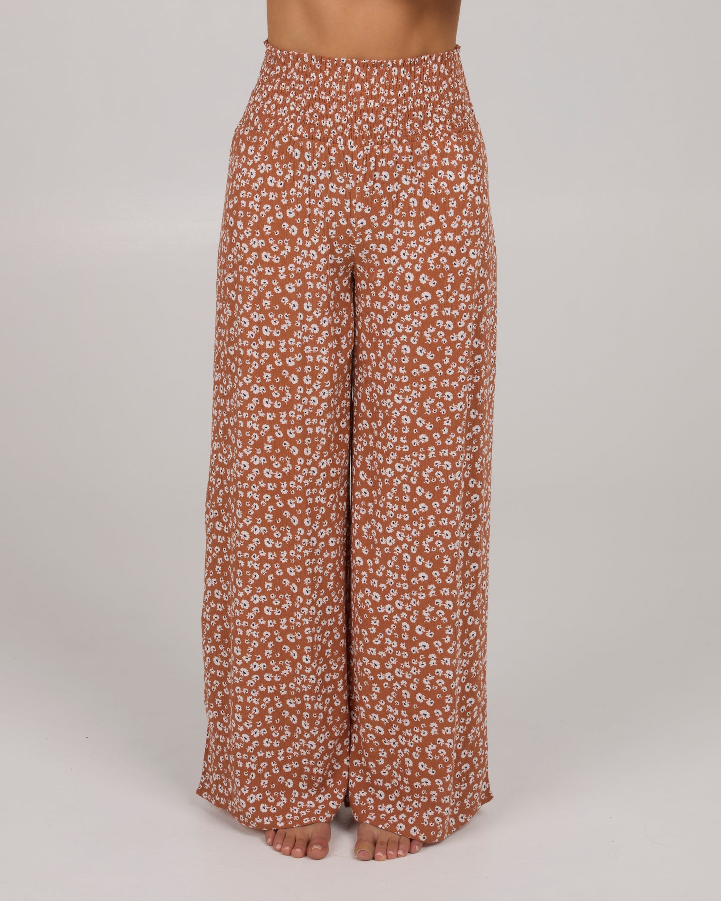 front view of Mainland Beach Pant - Sierra