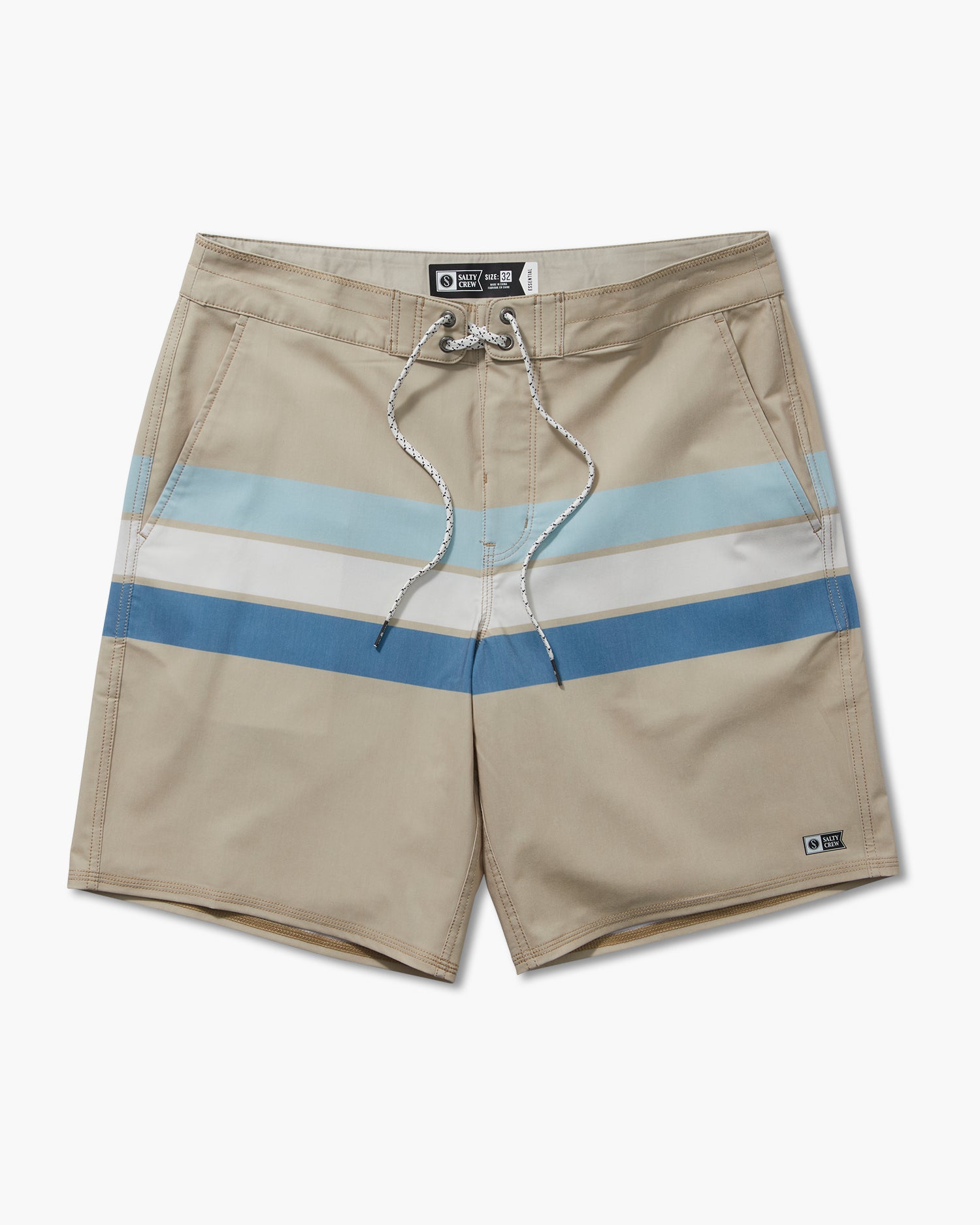 front view of Tidal Natural Boardshort