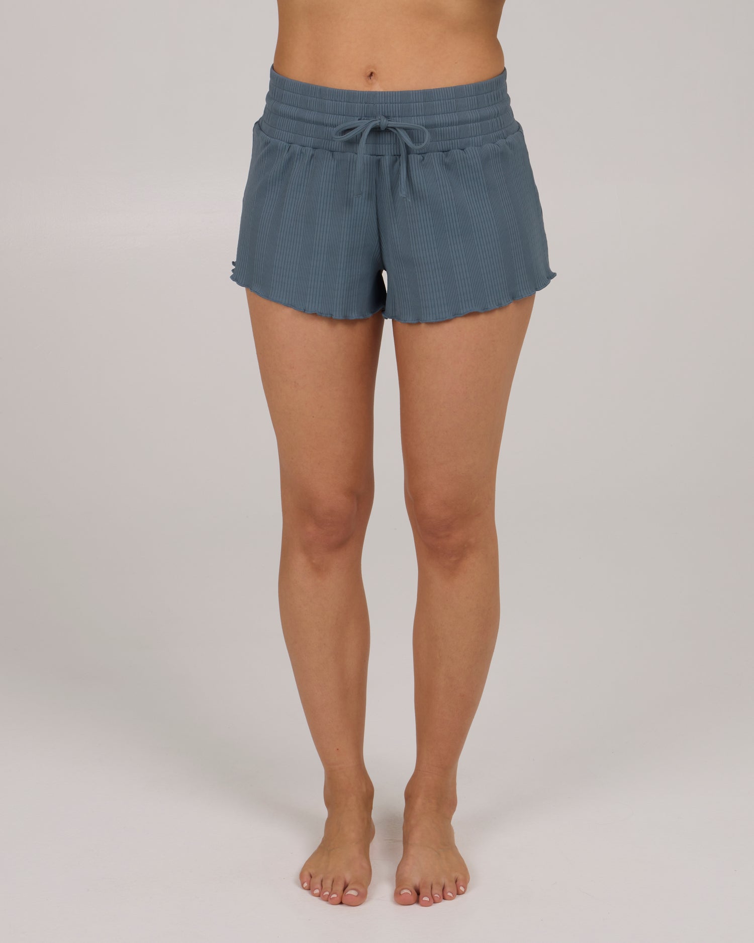 front view of Seafarer Swim Short - Fin Blue