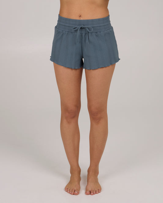 front view of Seafarer Swim Short - Fin Blue