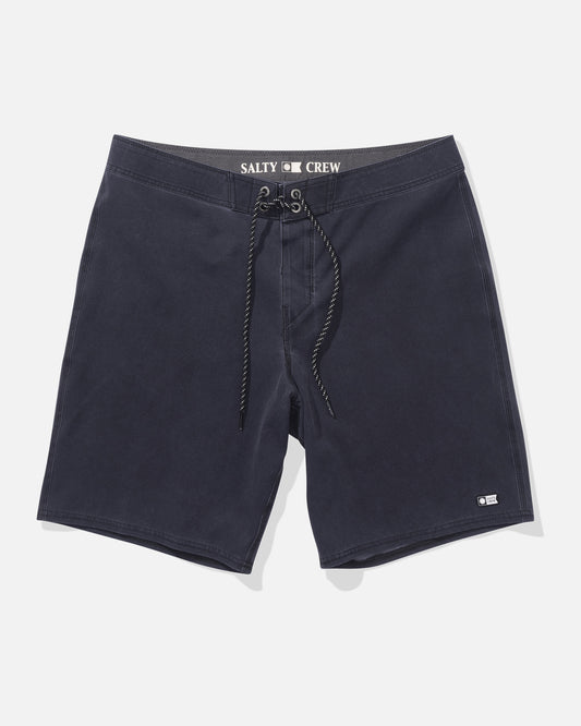 front view of Seadog Boardshort - Black