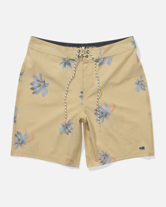 front view of Bloomin Boardshort - Saffron