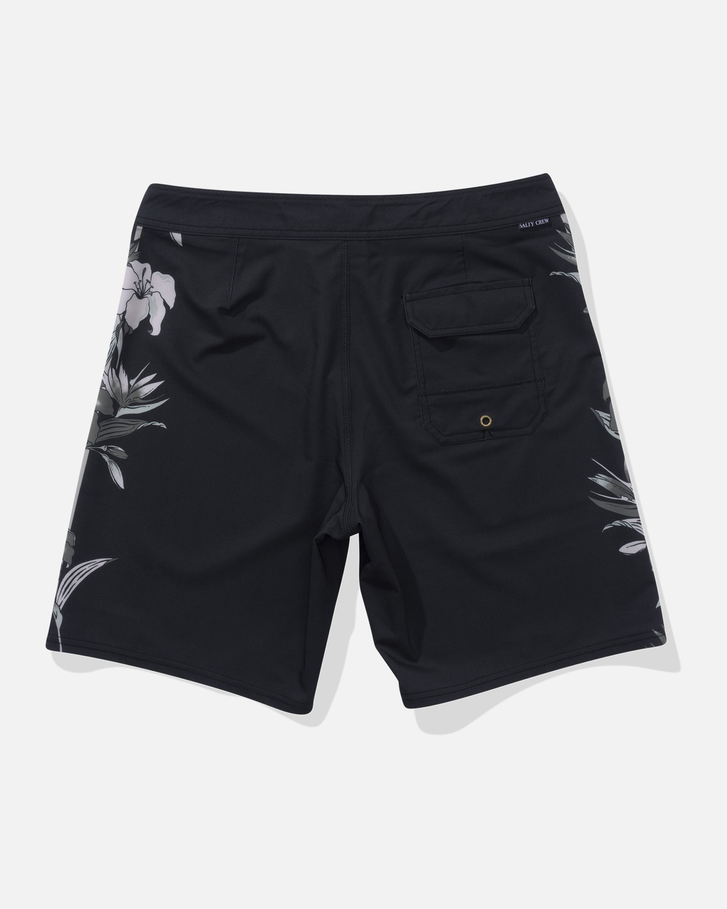 back view of Primo Boardshort - Coal