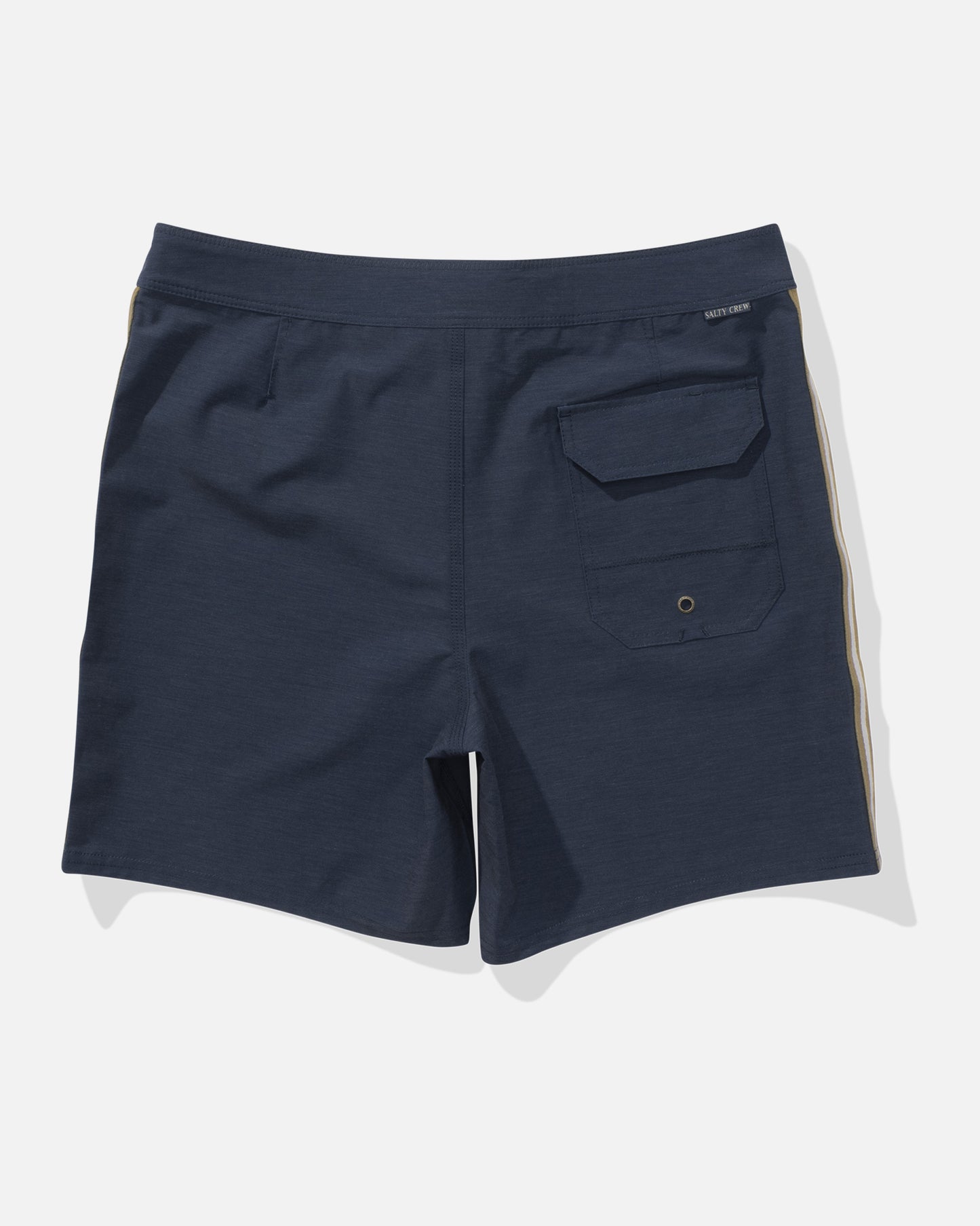 Back view of the Frothin Boardshort - Navy. 