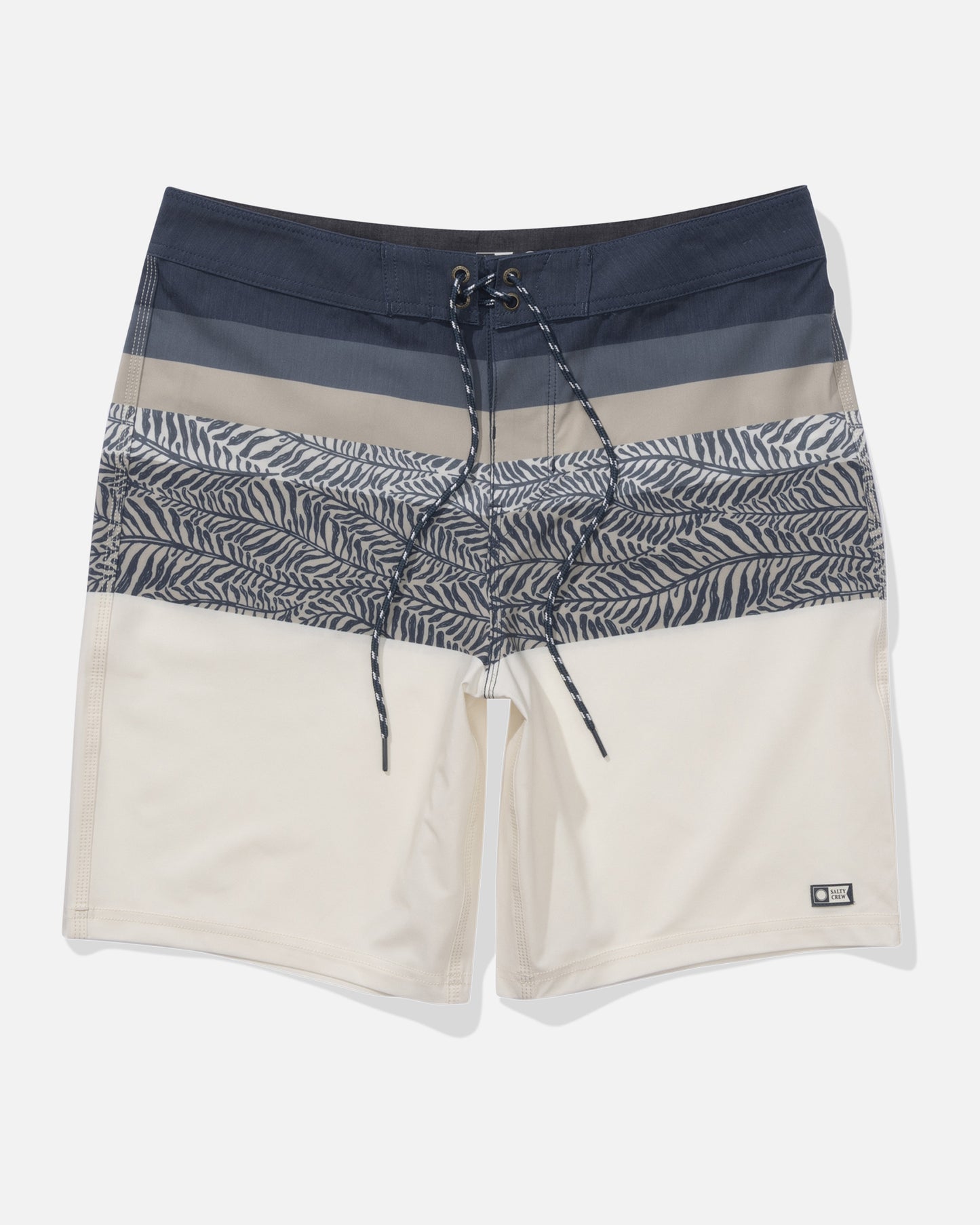 Front view of the Kelp Cruiser Boardshort - Salt. 