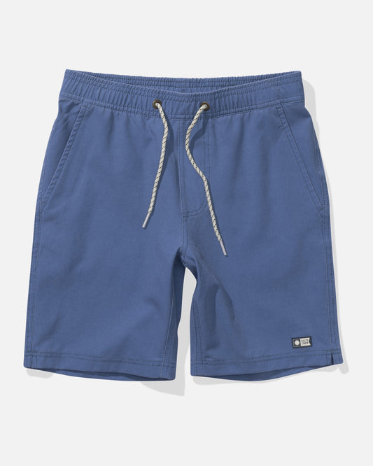 front view of Seadog Boys Volley Short - Azul