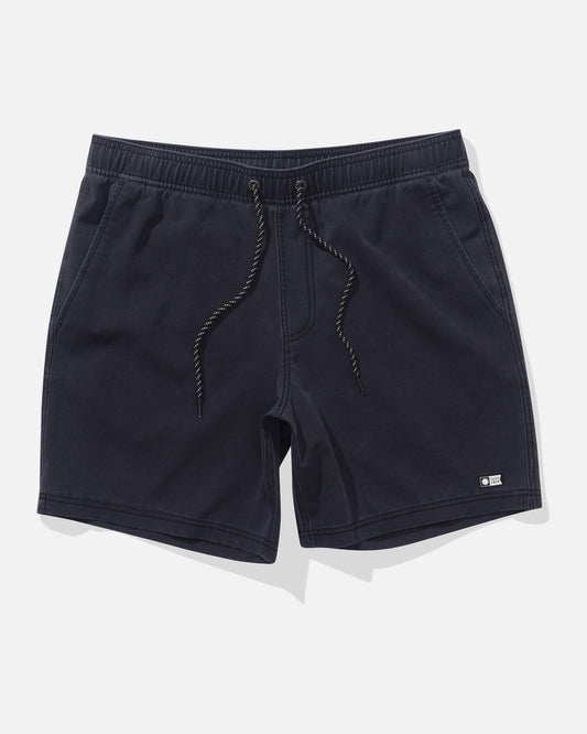 front view of Seadog Volley Short - Black