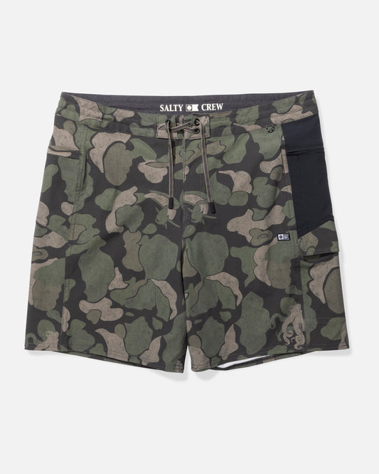 Flagship Boatshort - Dark Olive