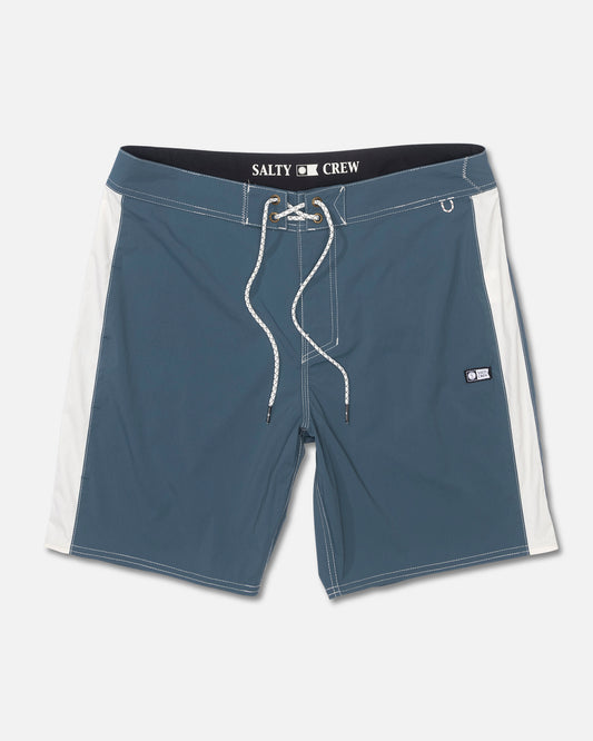 front view of Channel Boardshort - Deep Sea