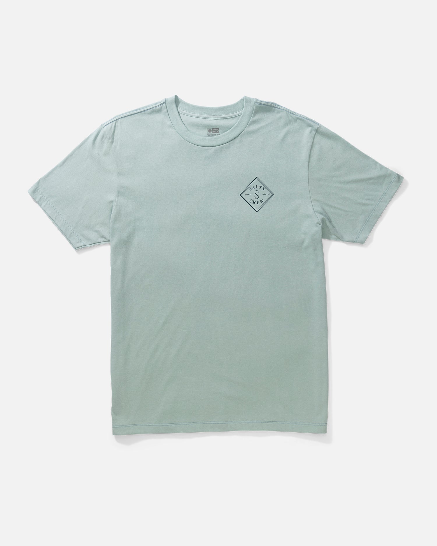 front view of Tippet Premium Tee - Mackerel