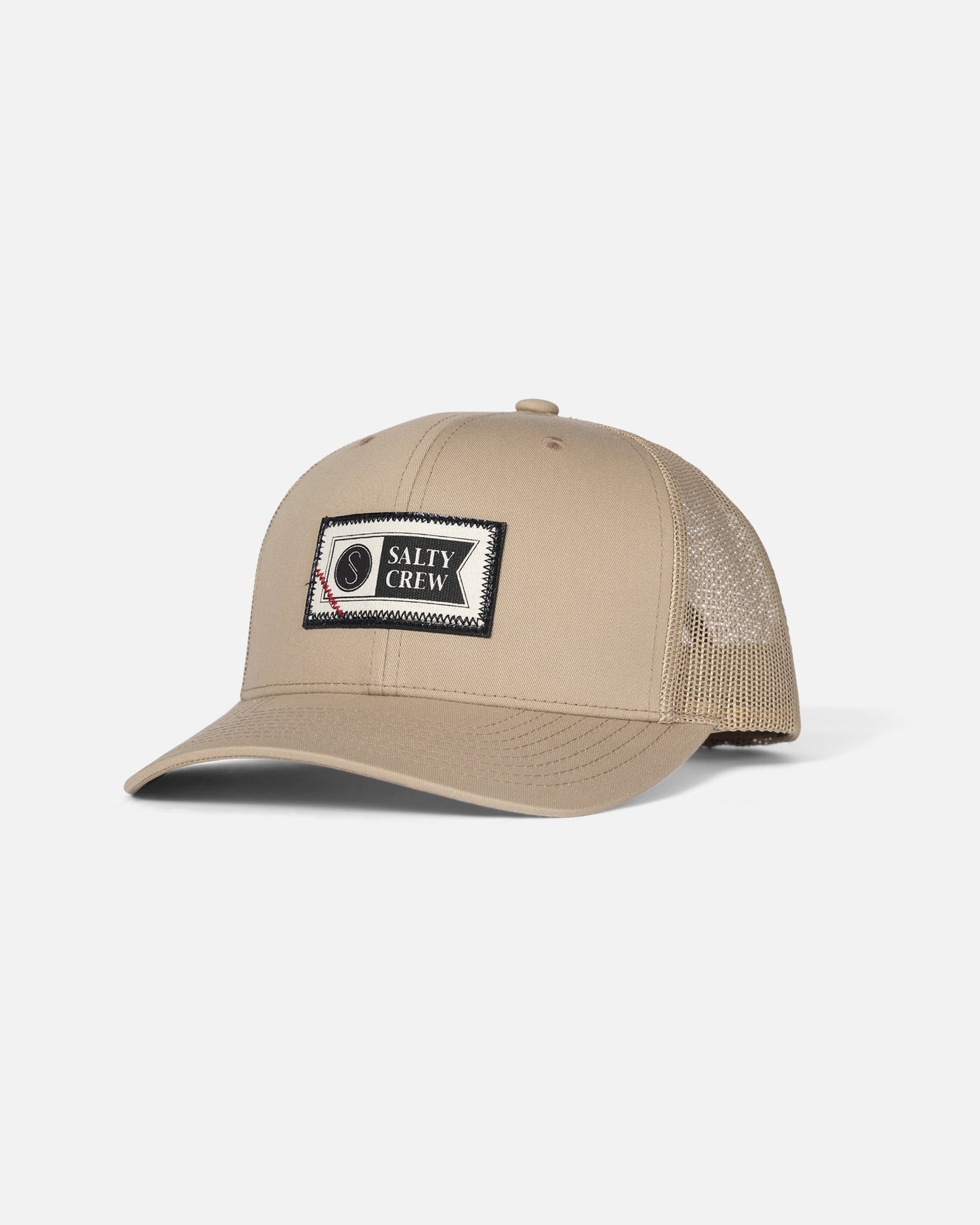 front view of Topstitch Retro Trucker - Khaki