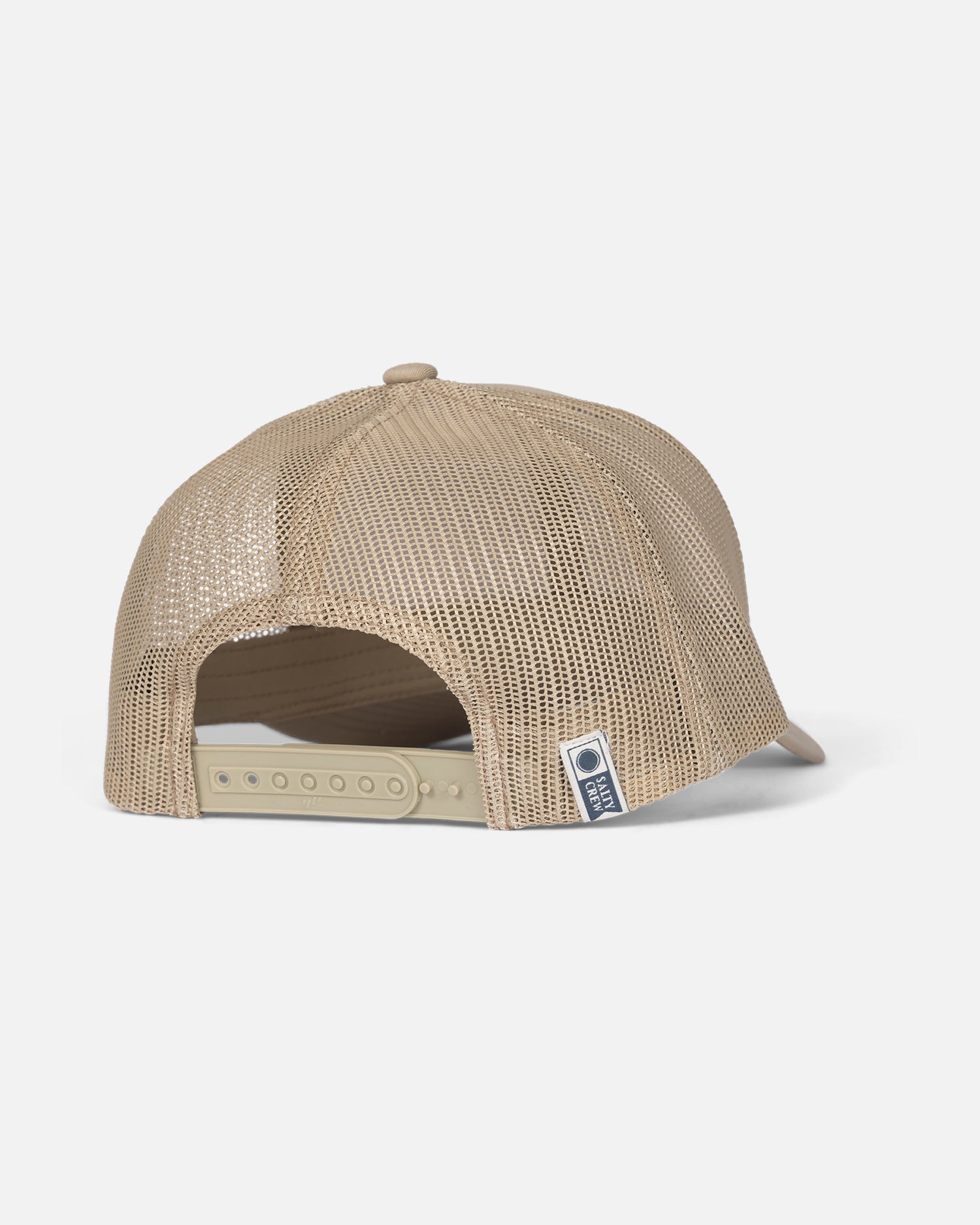 back view of Topstitch Retro Trucker - Khaki