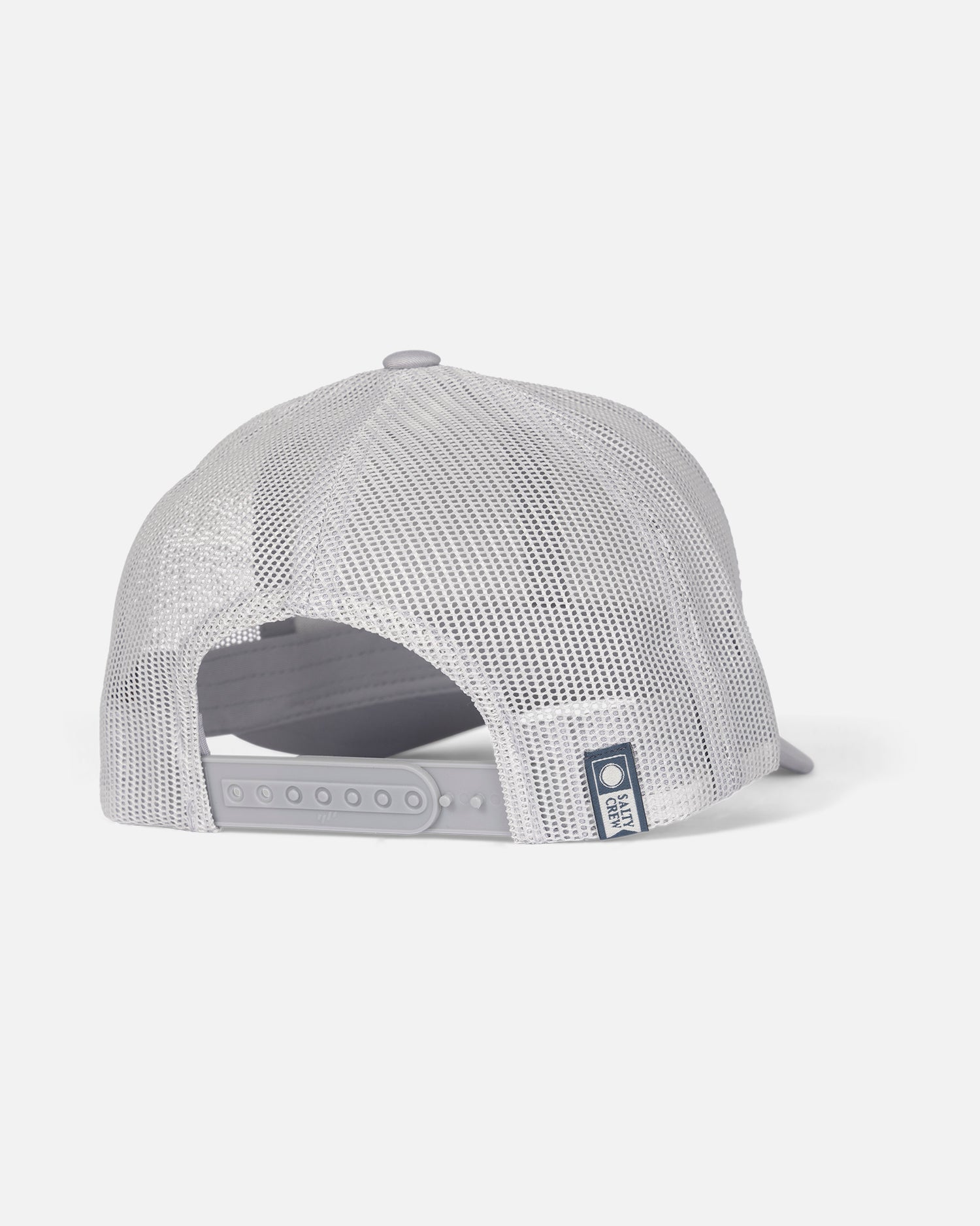 back view of Bruce Retro Trucker - Silver