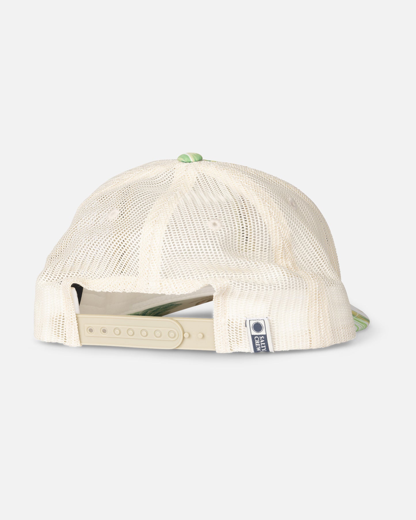 back view of Sealine Retro Trucker Hat - Off White