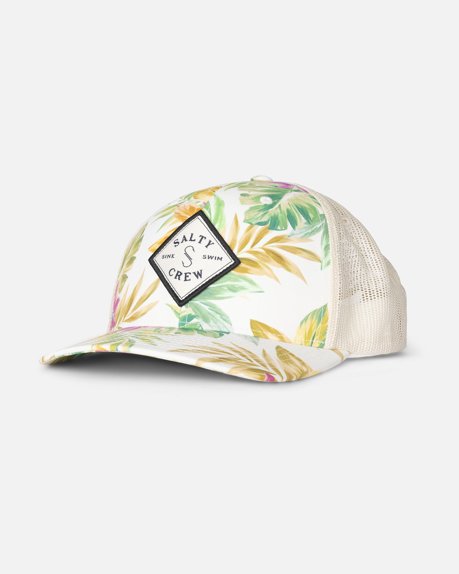 front view of Sealine Retro Trucker Hat - Off White