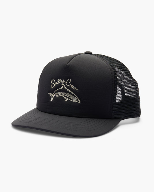 front view of Catch Of The Day Black Trucker