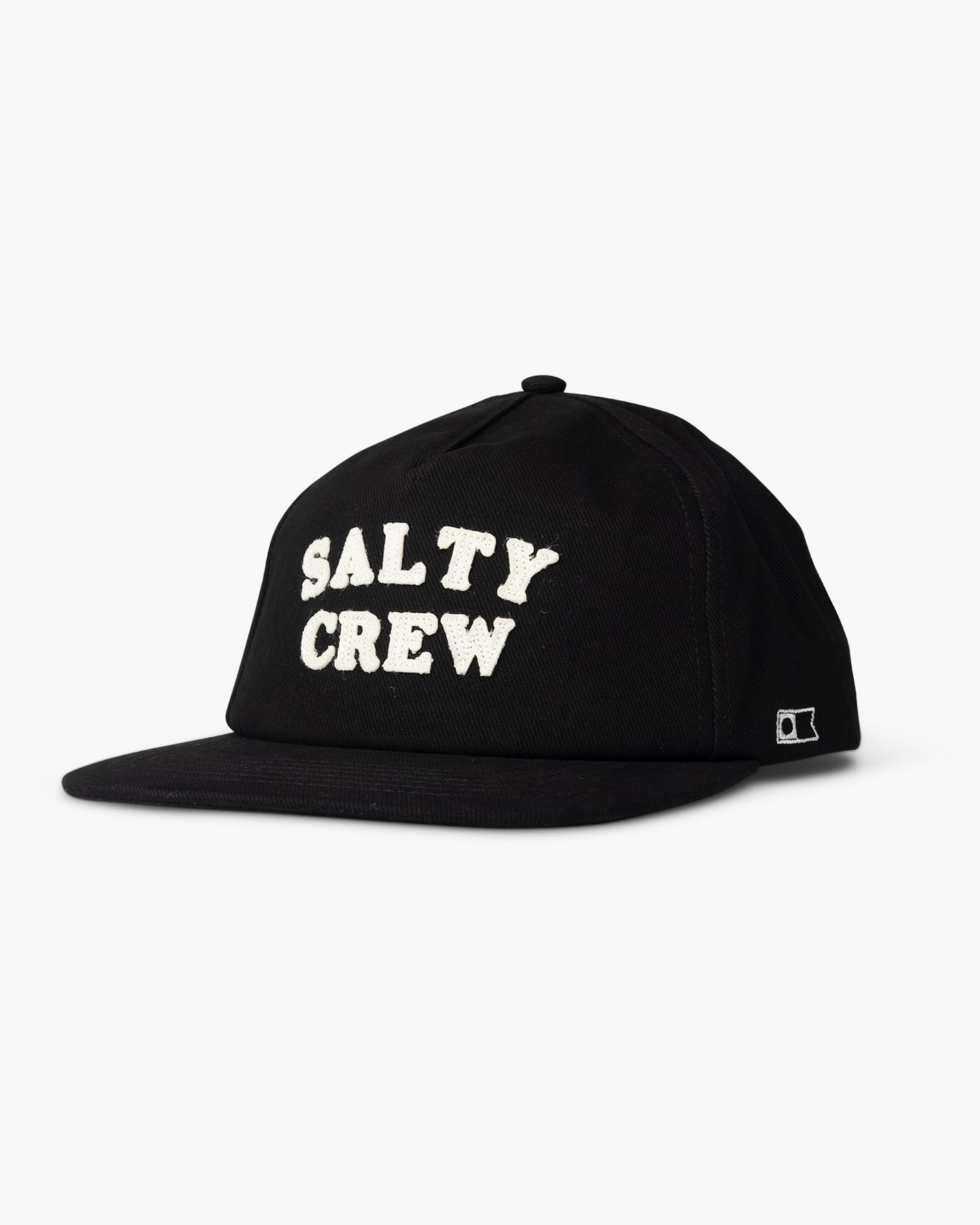 front view of First Mate Black 5 Panel