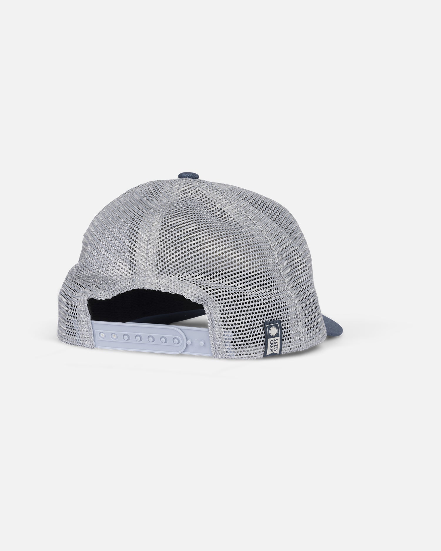 back view of Tentacles Boys Retro Trucker Hat - Slate