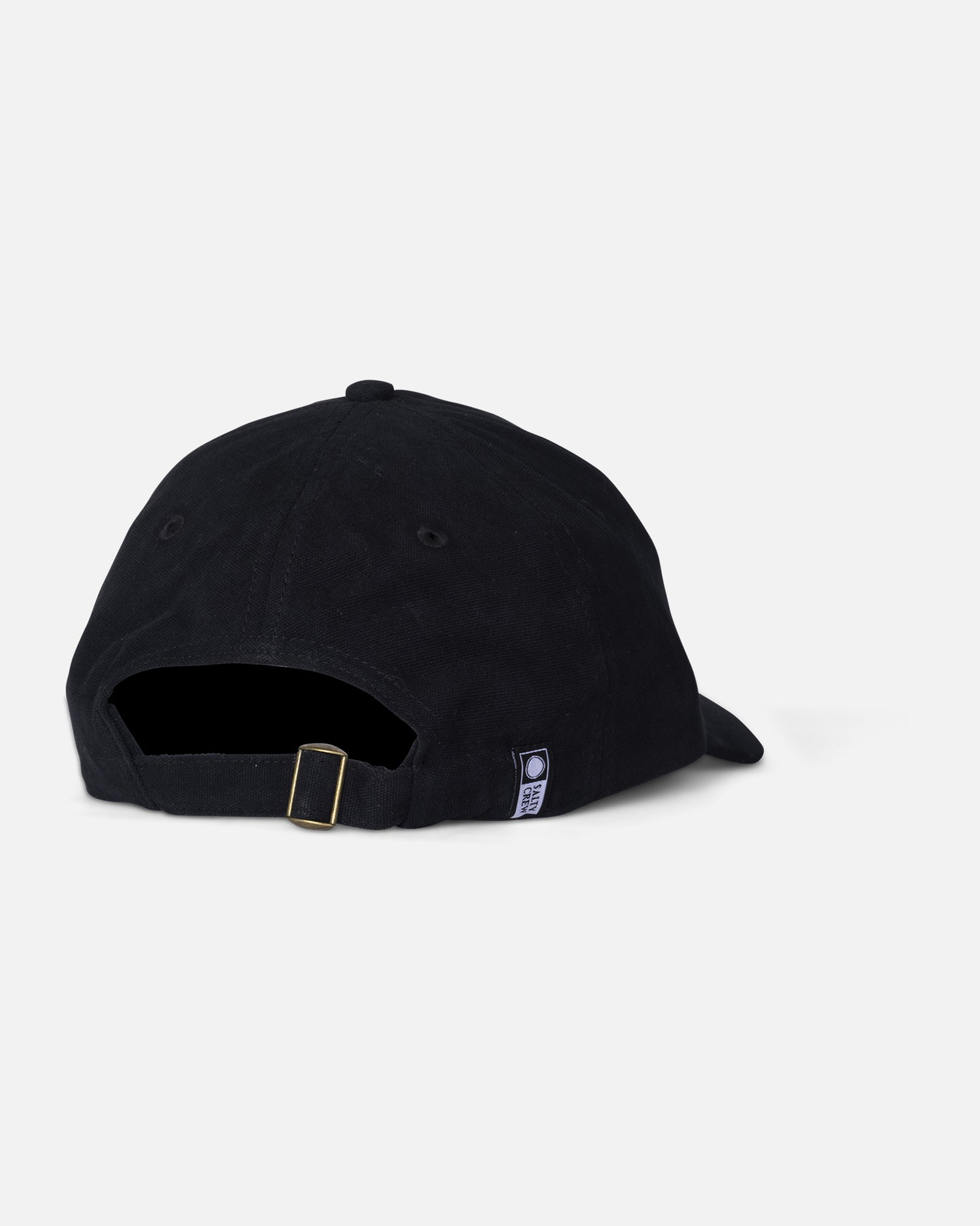 back view of Night Bite Dad Hat - Black