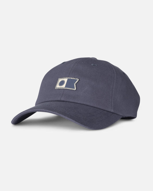 front view of Catamaran Dad Hat - Fin Blue