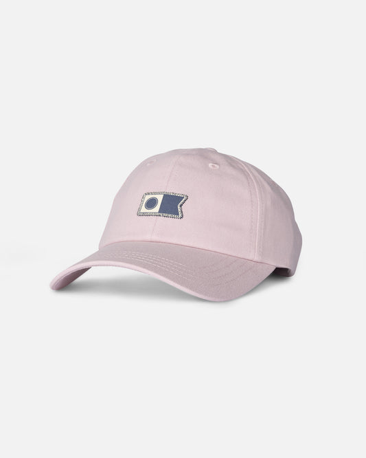 Front view of the Catamaran Dad Hat - Pale Lilac. 