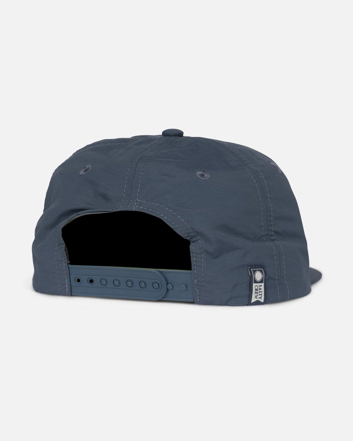 back view of Stake Out Boys 5 Panel Hat - Bluefin