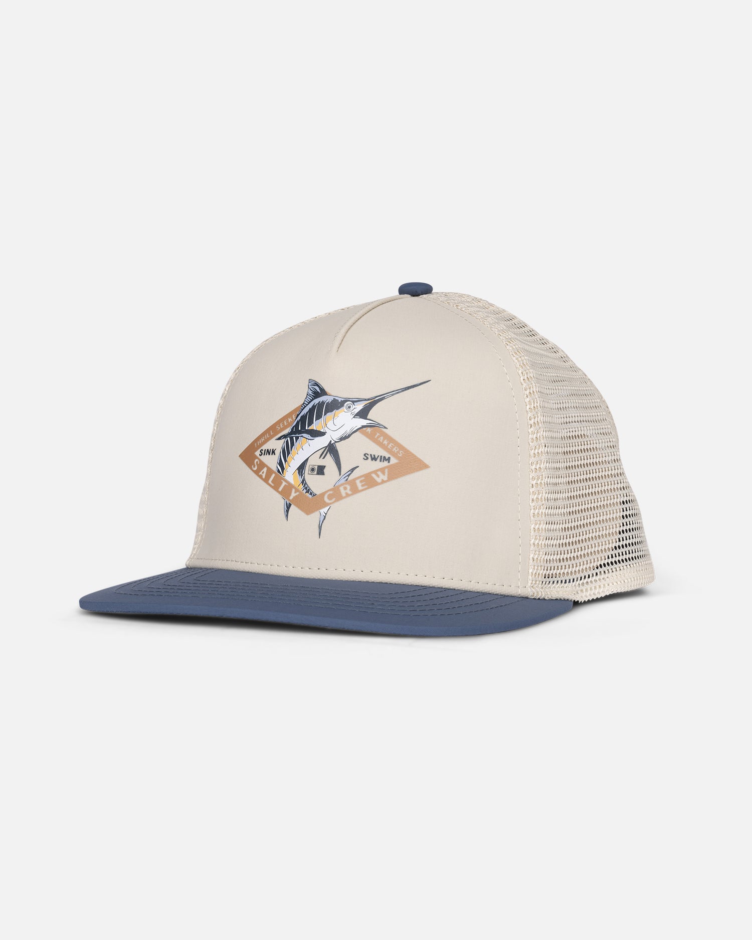 front view of Diamond Marlin Boys Trucker - Oyster/Slate