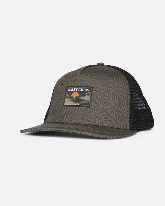 front view of Reflection Trucker - Olive