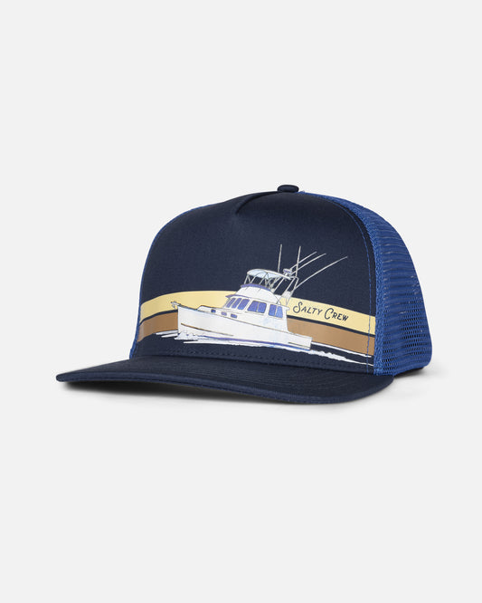 front view of Waterline Trucker - Navy