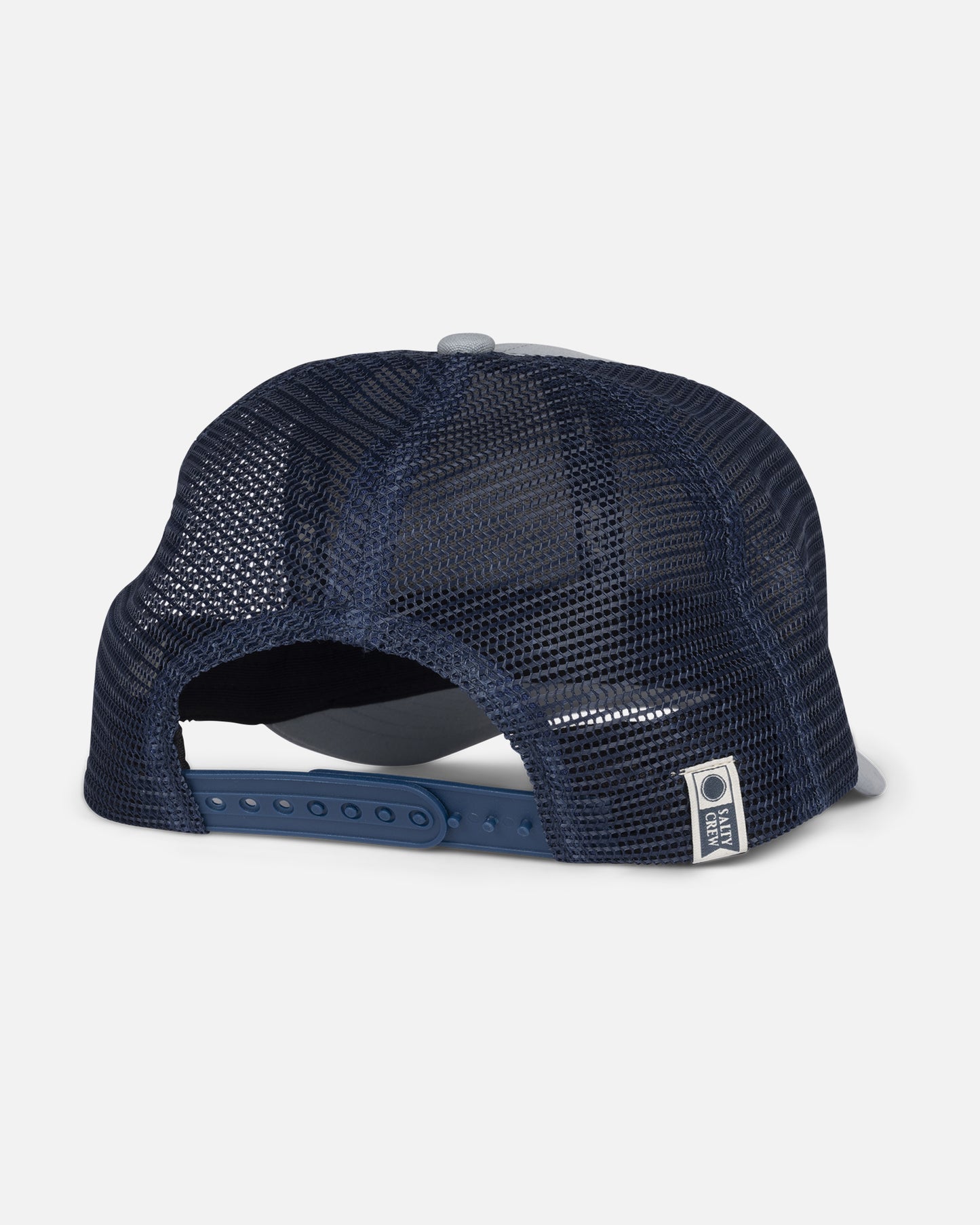 back view of Palmdale Retro Trucker - Blue/Navy