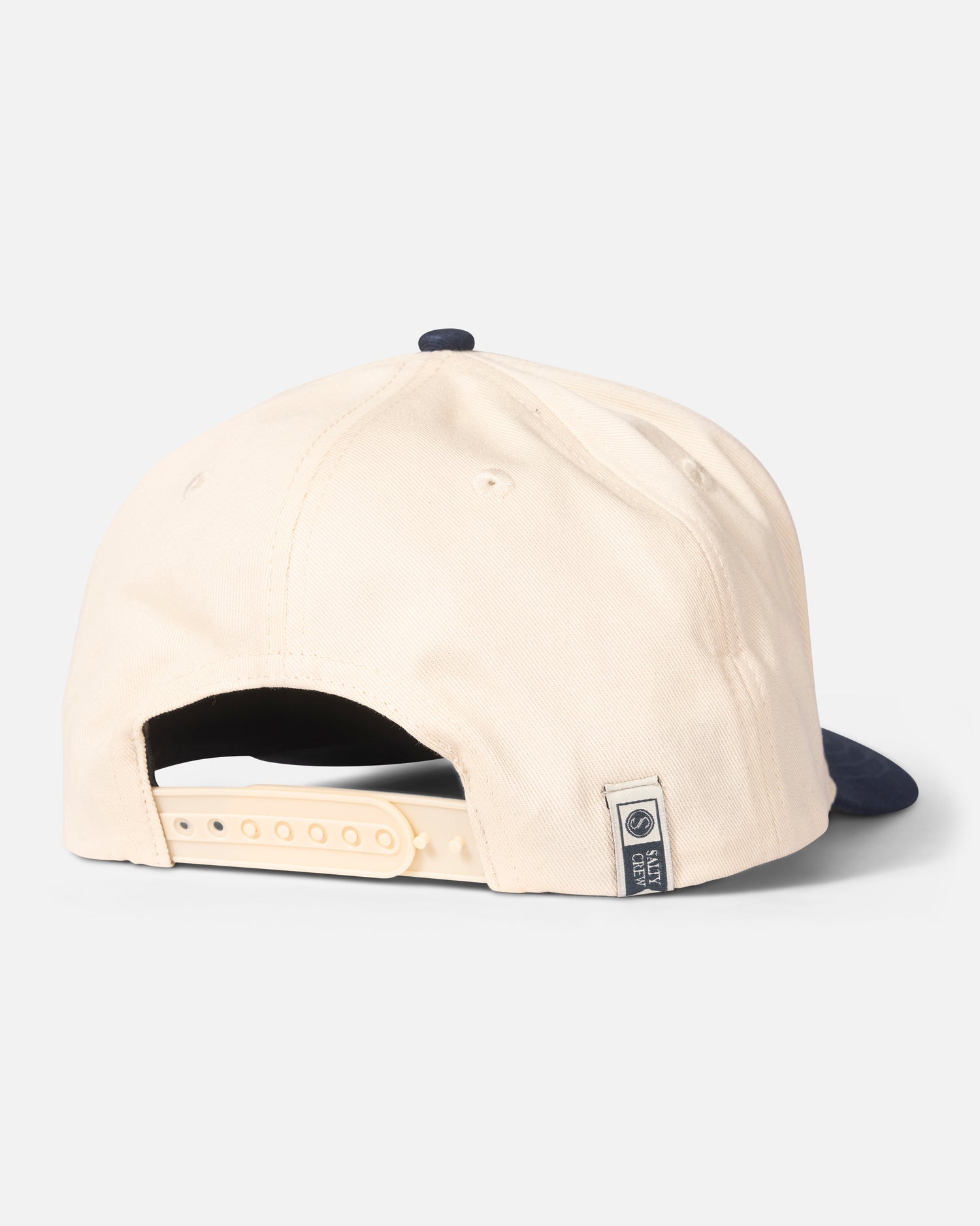 back view of Salty Brew 5 Panel - Off White/Navy