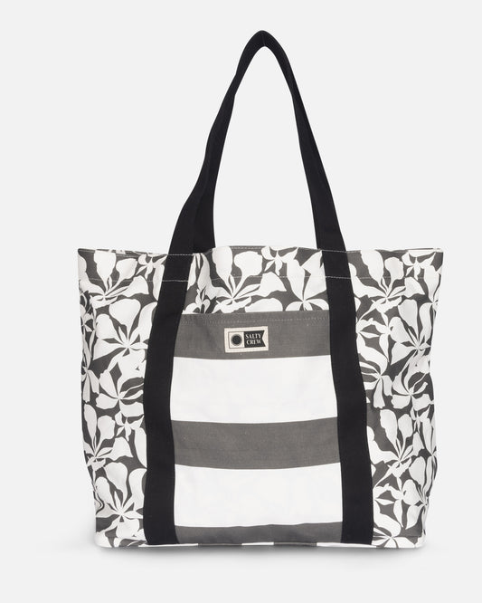 front view of Ashore Beach Bag - Black