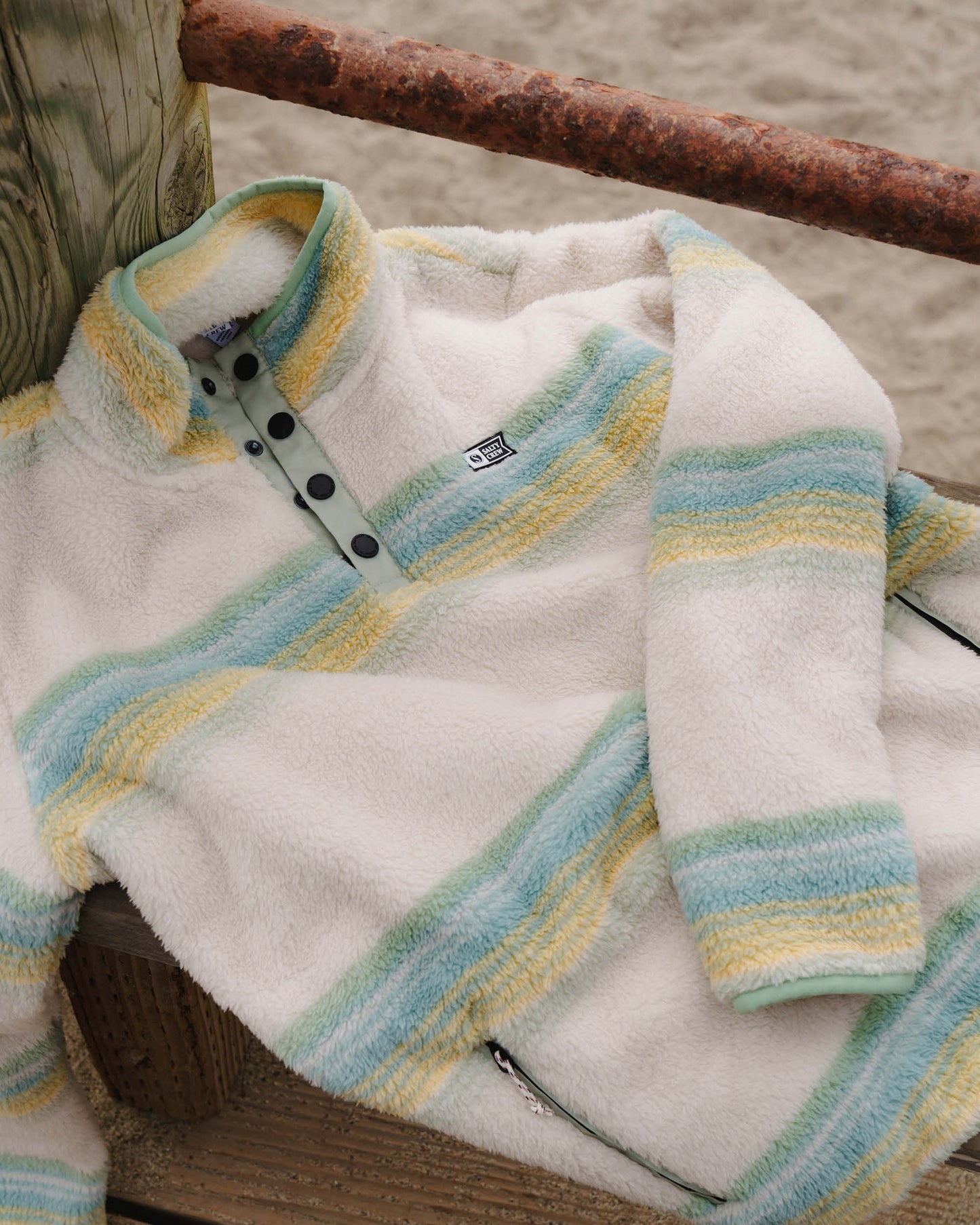 Calm Seas Pullover - Sage