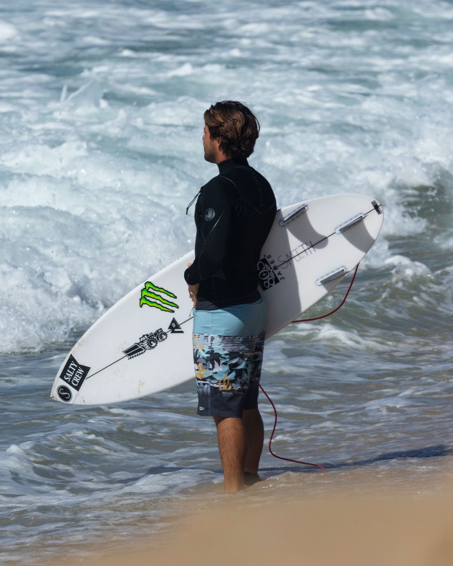 lifestyle shot of Channels Mackerel Boardshort