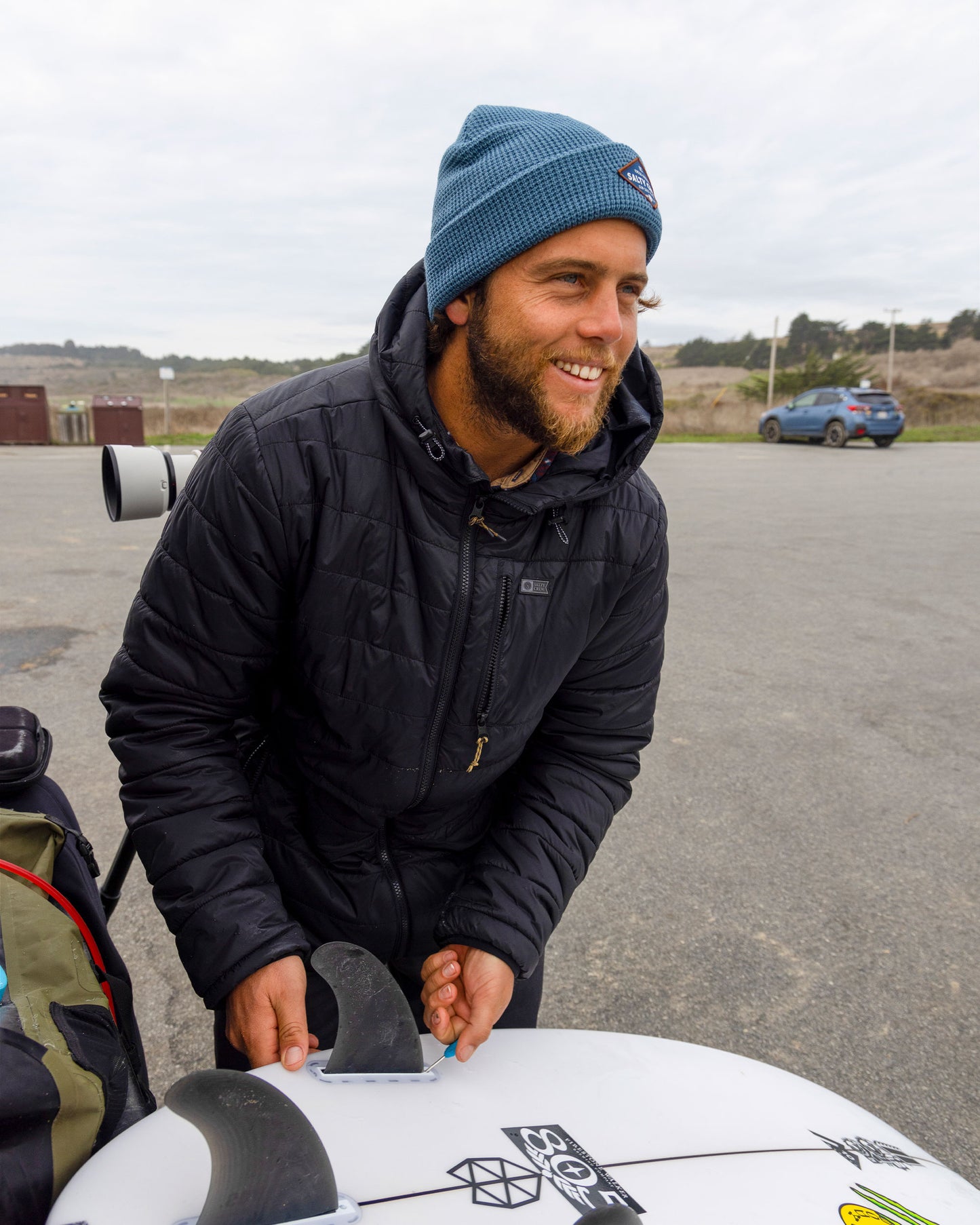 Coastal Beanie - Slate