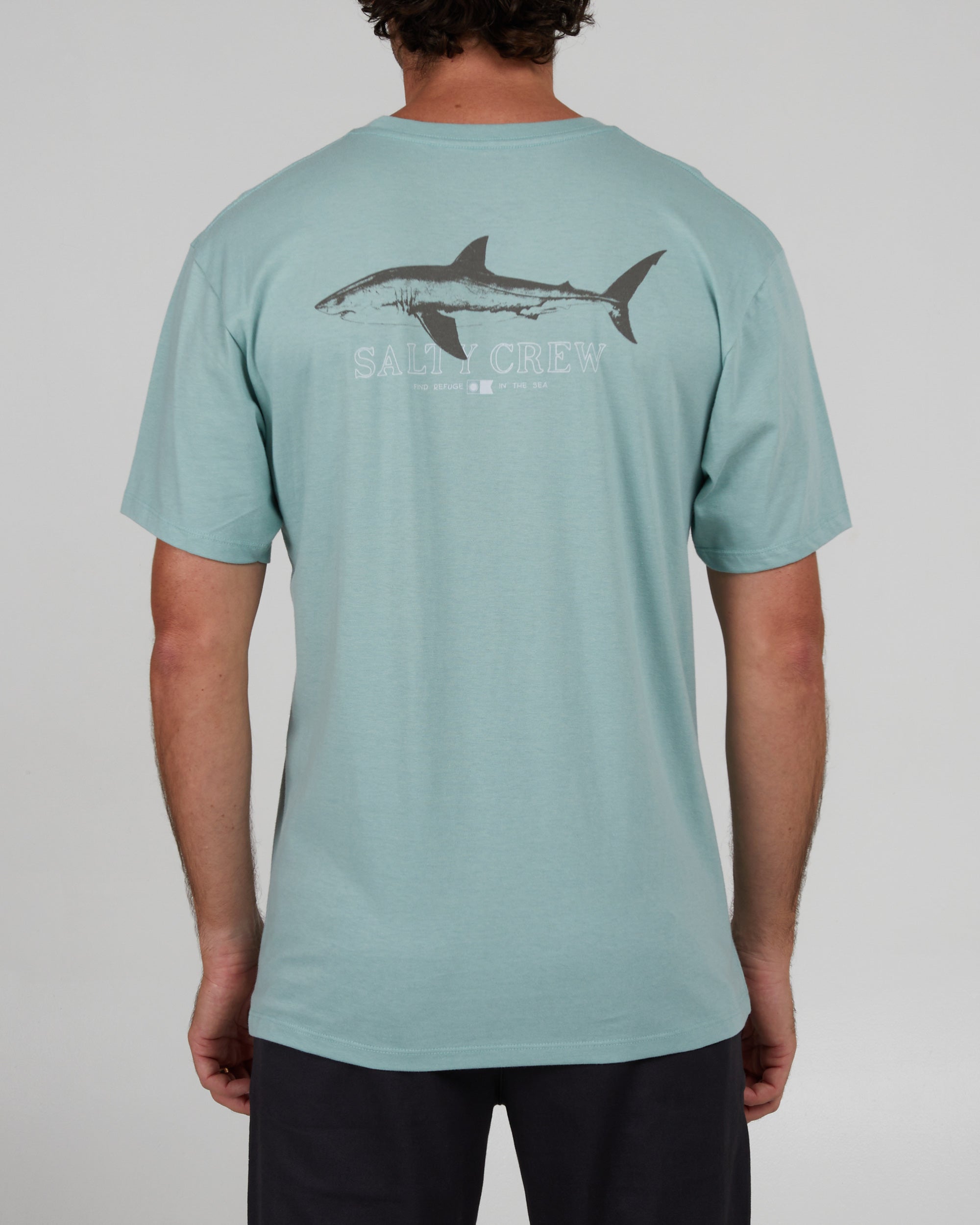 BROTHER BRUCE PREMIUM S/S TEE - Mackerel – Salty Crew