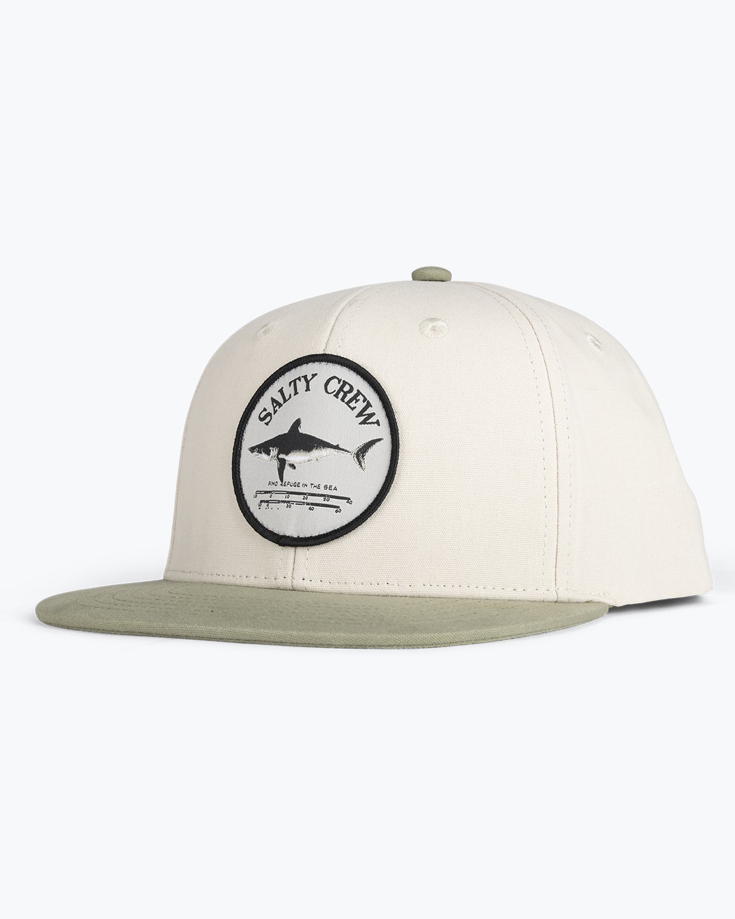 front view of Bruce Boys 6 Panel Wax/Fern