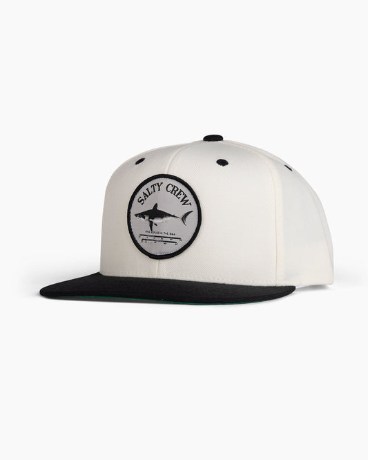 front view of Bruce Natural/Black 6 Panel 