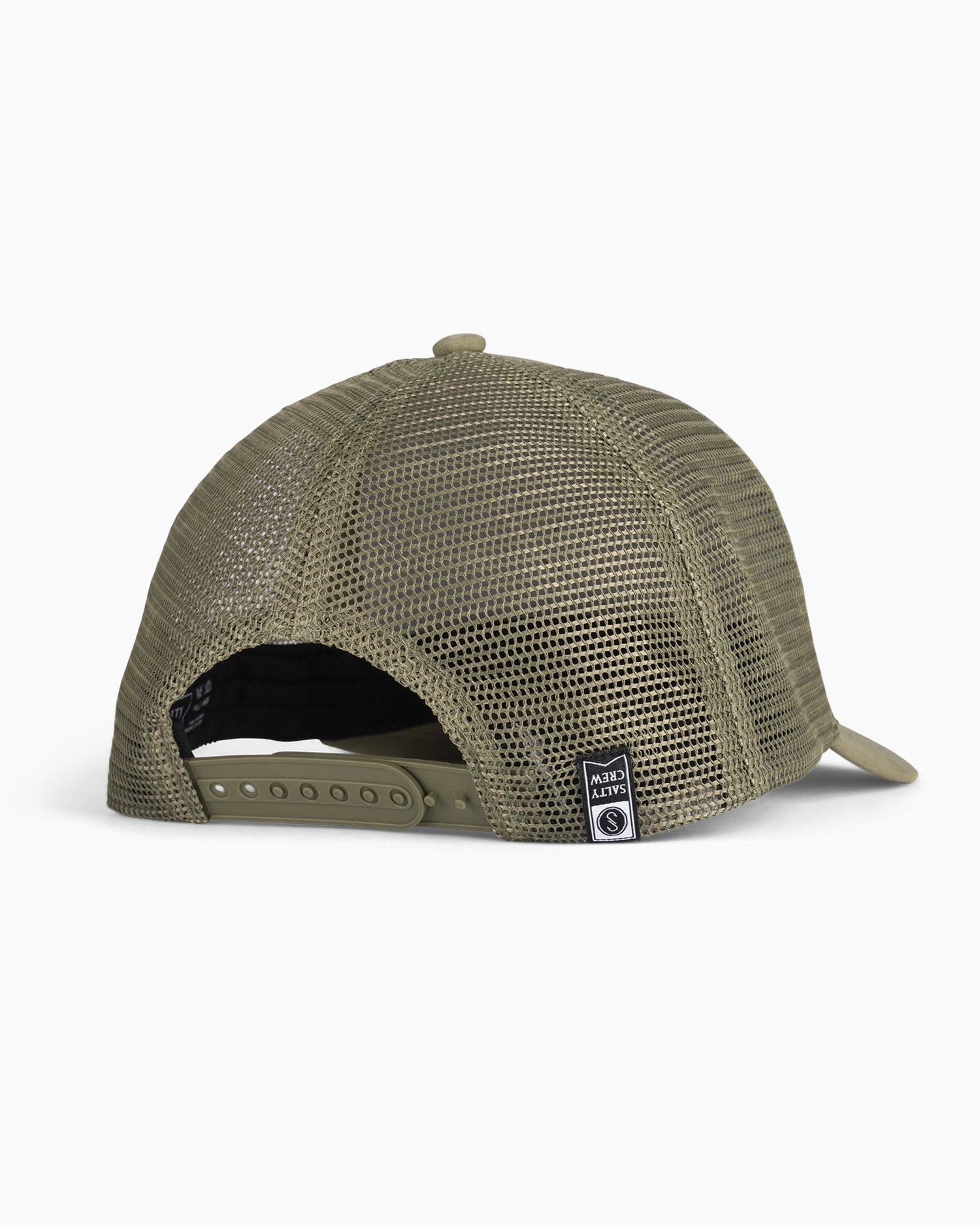 back view of Faded Olive Retro Trucker