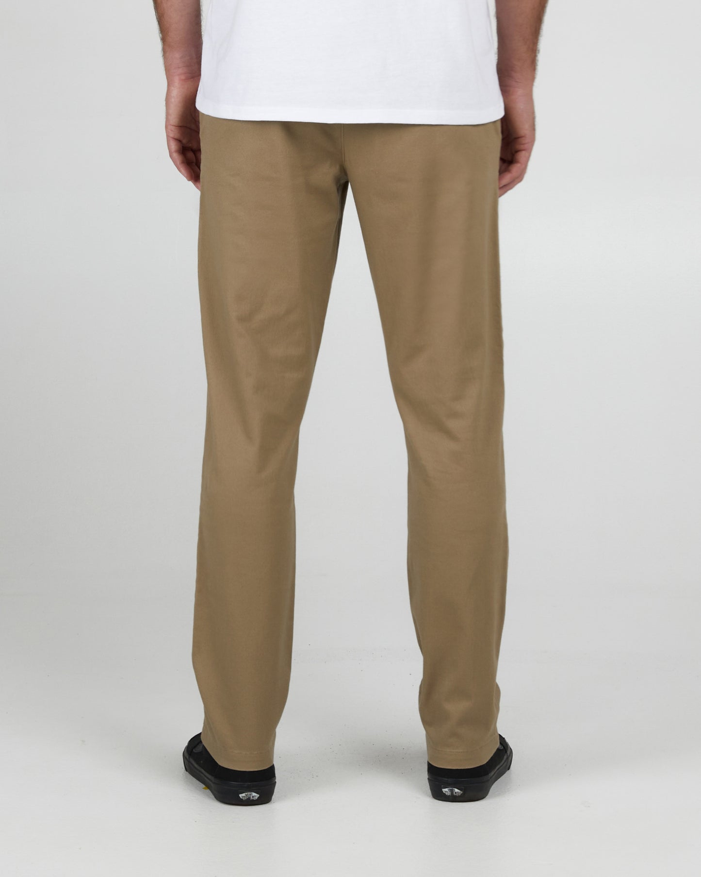 back view of Flagship Straw Chino Pant