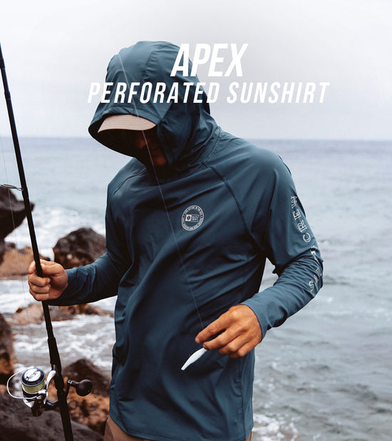 Salty Crew Men's Apex Perforated Sunshirt - Shop Now