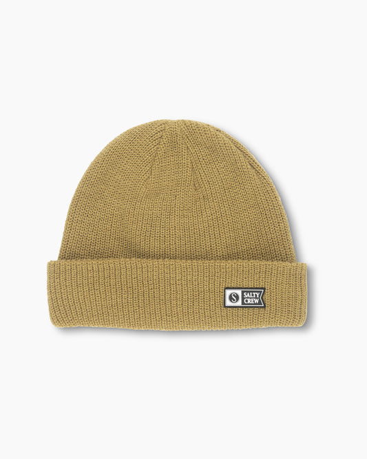 front view of Swellter Mustard Beanie