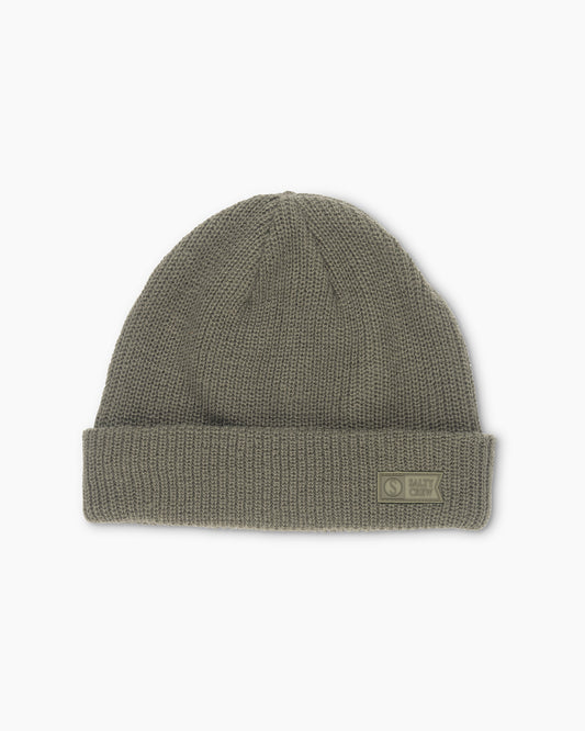 front view of Swellter Olive Beanie